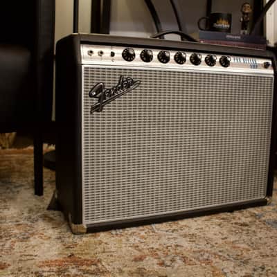 Used Fender '68 Custom Pro Reverb Amplifier w/ Cover & Footswitch image 6