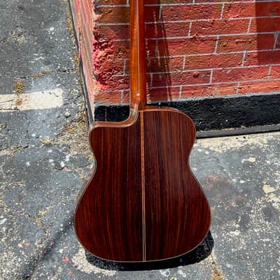 Klaus Roder Gypsy Jazz Guitar 1974 - hand made 50 year old German Gypsy Jazz Guitar ! image 4