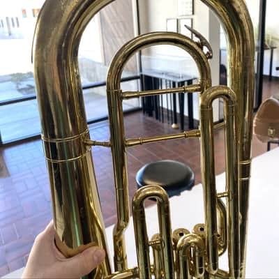 Very Clean Used Jupiter JBR462 3-valve Baritone Horn; with Case image 8