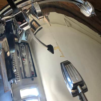 1988 Ludwig COW 22" Classic Maple Bass Drum 6-Ply - Chrome Over Wood image 12
