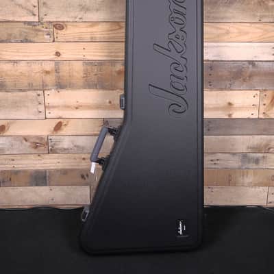 Jackson Custom Shop Randy Rhodes Electric Guitar Black w/ White Polka Dots & Case image 8