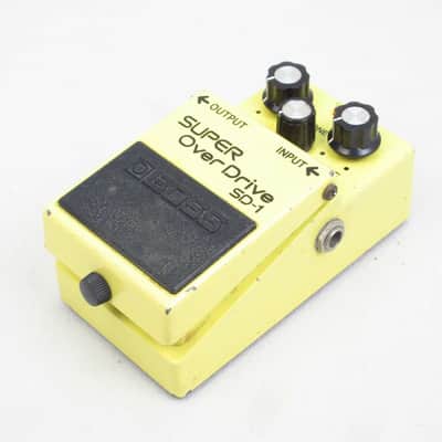 ジャンク 1980年代日本製 BOSS SD-1 Boss SD-1 Super Overdrive 1981 - 1988 Made In Japan | Reverb