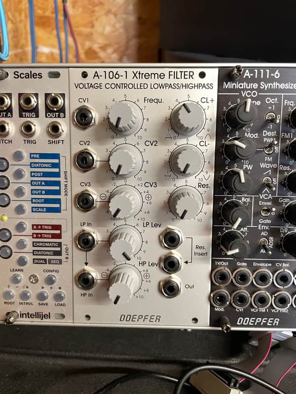 Doepfer A-106-1 Xtreme Filter Voltage Controlled Lowpass / Highpass 2010s - Silver image 1
