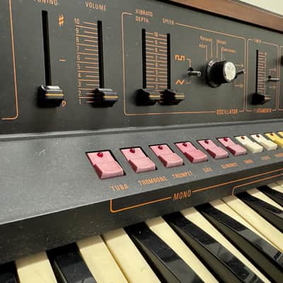 Farfisa Soundmaker 61-Key String Synthesizer 1979 - 1981 - Natural / Black image 25
