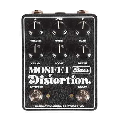 Damnation Audio Mosfet Bass Distortion V3 Pedal image 1