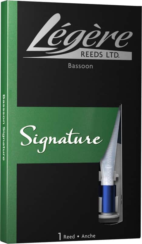 Legere Bassoon Signature Reed - Medium Hard image 1
