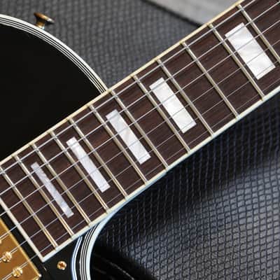 2013 Gibson Les Paul Custom Lite Electric Guitar Black Ebony + OHSC image 8