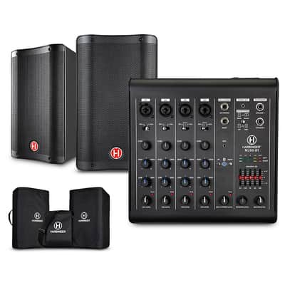 Harbinger M200-BT Portable PA System - Regular 10" Mains