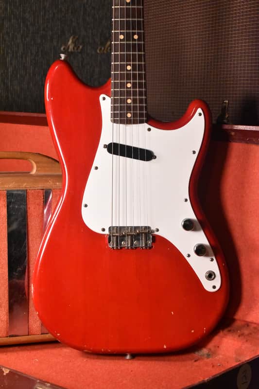 Fender Musicmaster 1964 - Cherry Red image 1