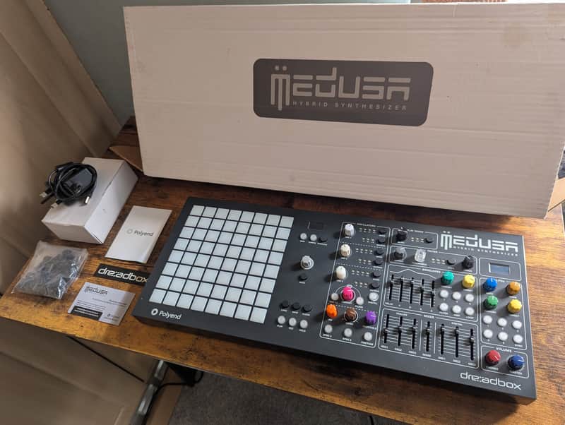 Polyend Dreadbox Medusa Hybrid Synthesizer 2018 - 2021 - Black image 1