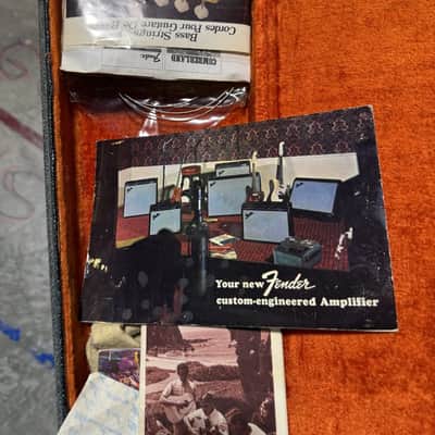 1966 Fender Jazz w/body cover image 8