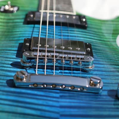 Gibson Les Paul Custom 2021 Zodiac Electric Guitar Aurora Borealis Burst image 5