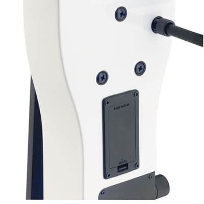 Stagg White Electric Cello 4/4 Size With Gigbag And Built-in Electronics image 12