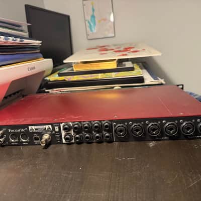 Focusrite Scarlett 18i20 2nd Gen USB Audio Interface 2016 - 2018 - Red / Black image 3
