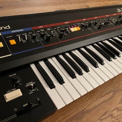 Roland Juno-60 61-Key Polyphonic Synthesizer 1982 - 1984 - Black image 2