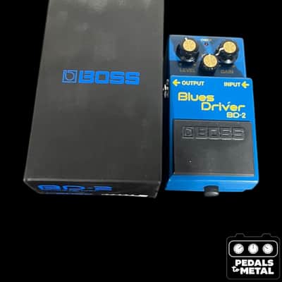Boss BD-2 Blues Driver (with Analogman Super RE-J Mod) | Reverb
