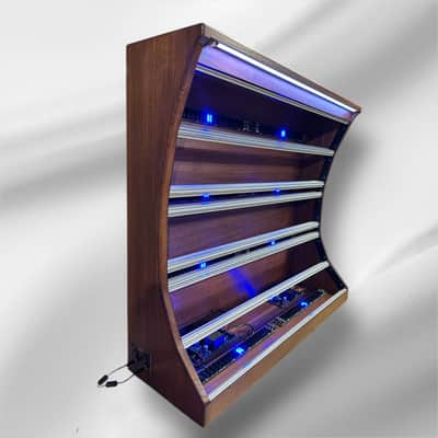 Uryan Modular 17U / 168HP Classical Series eurorack case with LED light image 3