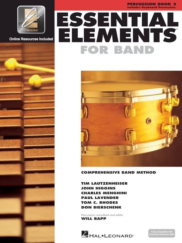 Hal Leonard Essential Elements Percussion Book 2 image 1