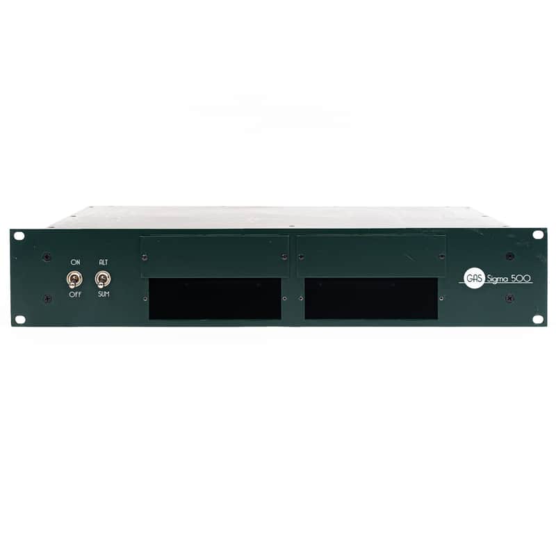 GAS Audio Sigma 500 Summing Mixer & 500-Series Rack Frame - Summing System image 1