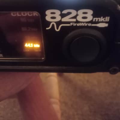 MOTU 828 Mk II Firewire Audio Interface  - Black image 1