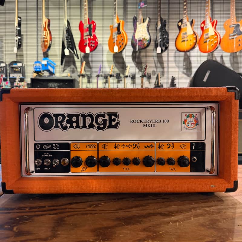 Orange Rockerverb 100 MK III 2-Channel 100-Watt Guitar Amp Head