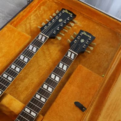 1975 Ibanez Japan 2402 (EDS-1275) Double Neck 6/12 SG (Walnut) image 23