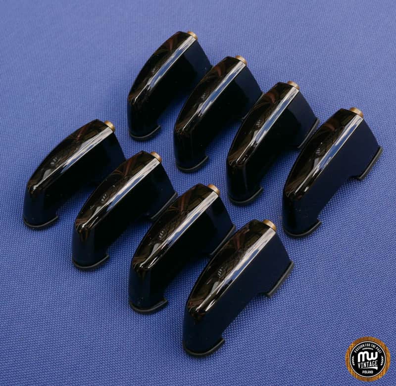 Pearl CL-100B Lugs Tom Snare Black Masterworks Masters Pack Of 8 Rare image 1