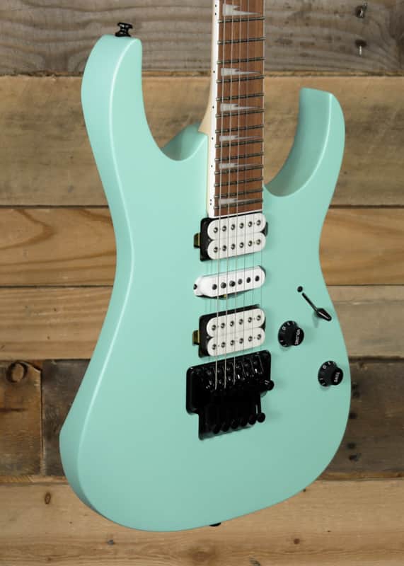 Ibanez RG470DX Electric Guitar Sea Foam Green Matte image 1
