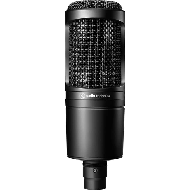 Audio Technica AT2020 Cardioid Condenser Microphone image 1