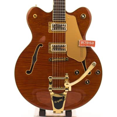 Gretsch Limited Edition Electromatic Flame Okoume Broadkaster 2025 - Present - Roundup Orange image 1