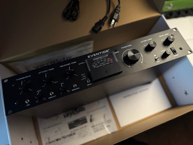Eventide Omnipressor Model 2830Au 50th Anniversary Dynamic Effects Processor 2023 - Present - Black image 1
