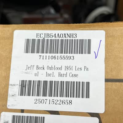 2025 Epiphone Jeff Beck Oxblood 1954 Les Paul Oxblood image 12