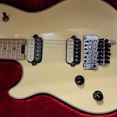 EVH Wolfgang USA Left-Handed with Maple Fretboard, Floyd Rose, Chrome Hardware 2010s - Vintage White image 6