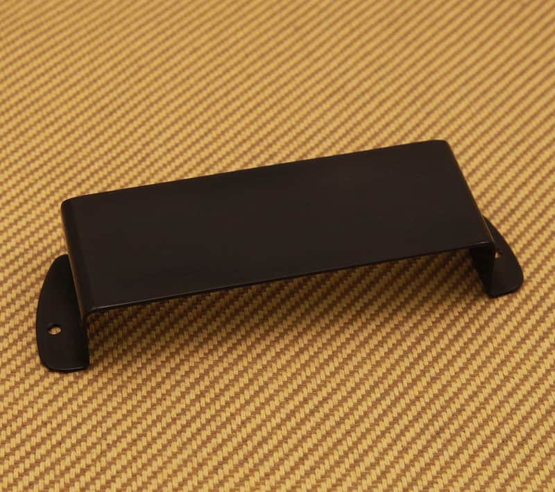 EBAC-B Black EB Style Bass Pickup/Bridge Cover Ashtray & Mounting Screws image 1
