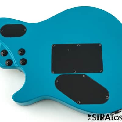 2023 EVH Wolfgang Special LOADED BODY Guitar Floyd Rose Miami Blue image 2