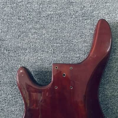 Wine Red P/J Bass Body Blank for DIY Build image 4