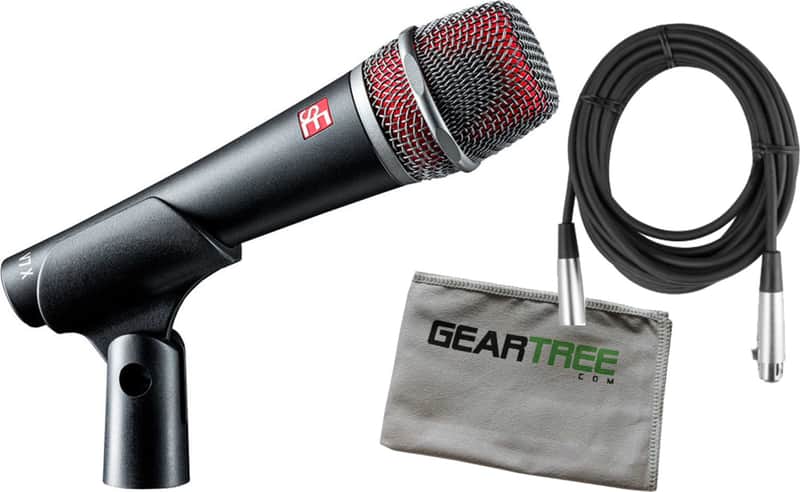 sE Electronics V7x Supercardioid Dynamic Microphone Bundle w/Cable and Cloth image 1