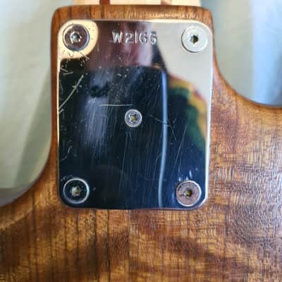 Wal Mk1 fretted 4 string Serial Number W2166  Shedua Body Indian Rosewood Fingerboard 1983 Shedua / image 5