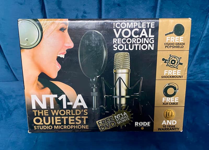RODE NT1-A Large Diaphragm Cardioid Condenser Microphone