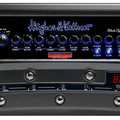 Hughes & Kettner Black Spirit 200 Floor 4-Channel 200-Watt Solid State Pedalboard Guitar Amp 2020 - 2021 - Black image 1