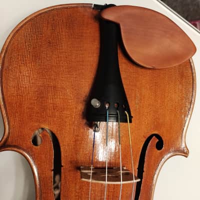 Alessandro Bertoli 4/4 Full size violin 2018 plus g Werner pernambuco bow and old case image 3