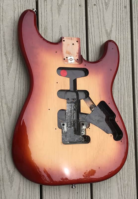 Fender Standard Stratocaster Hardtail Body 1983 - 1984 image 1