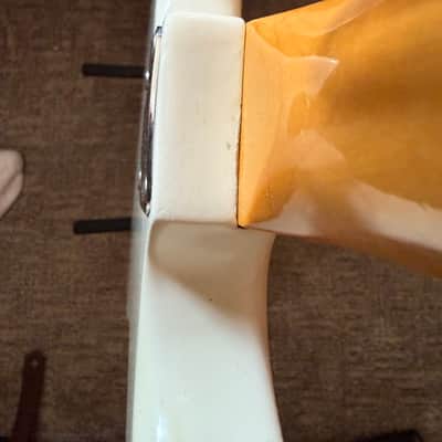 Fender Mustang Guitar with Rosewood Fretboard 1967- White Refin image 9