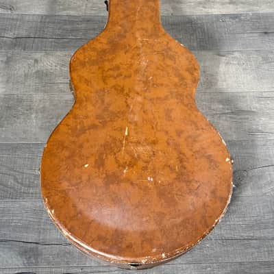 Gibson Stone Brown Case for ES-175, ES-125, & 16" Models- 1950s Era image 5