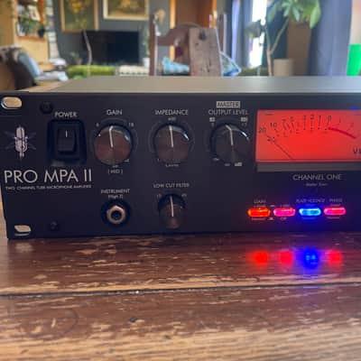 ART Pro MPA II 2-Channel Microphone Preamp 2009 - Present - Black image 2