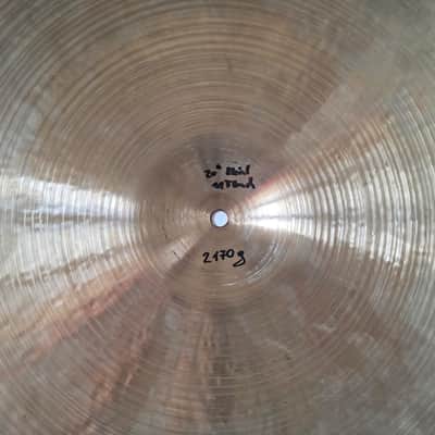 Meinl Prototype 20" | 2146g | Dark Complex Old K Istanbul Style Ride | Hand Hammered with Paperthin Edges | Rare image 9