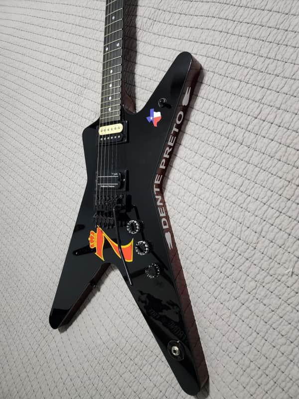 Dean USA Dime ML With OHSC 2021 Black image 1