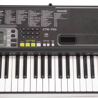 Casio CTK-710 61-Key Portable Electronic Keyboard Electric Piano CTK710 #31448 image 4