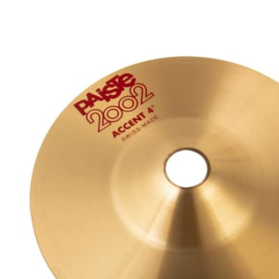 Paiste 2002 Accent Cymbal 4" - Effect Cymbal image 3