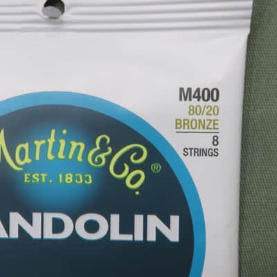 Martin & Co M400 80/20 Bronze Madolin 8 Strings image 2